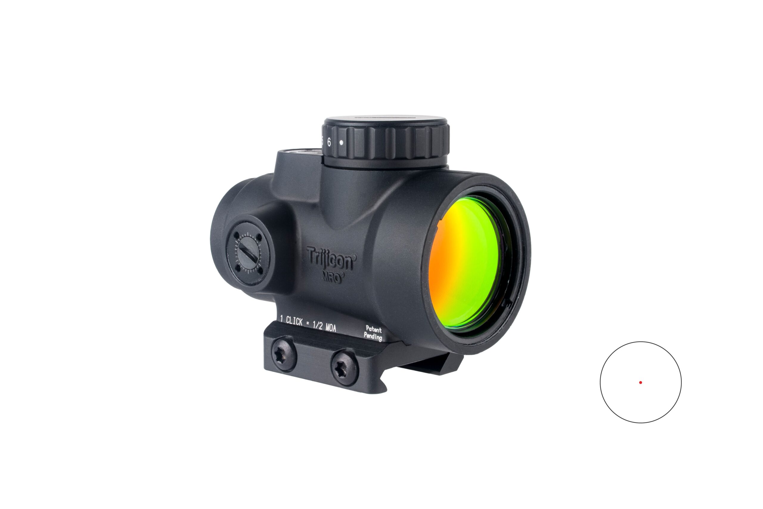 Trijicon MRO SD 1x25 2 MOA Red Dot Black