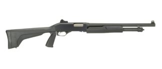 Savage Stevens 320 Security Pump Action 20 Gauge, 18.5 in, 5+1 Matte Blued