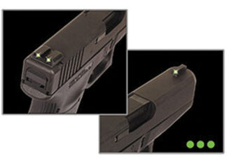 TruGlo TG231MP Brite-Site Tritium Front/Rear Night Sights for S&W M&P, Green