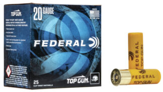 Federal Top Gun 20 Gauge 2.75 in 7/8 oz #8 Shot 25 Rounds
