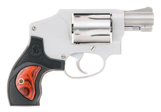 Smith & Wesson Model 642 .38 Special Double-Action Revolver 1.875 in Stainless, 5 Rounds Two-Tone