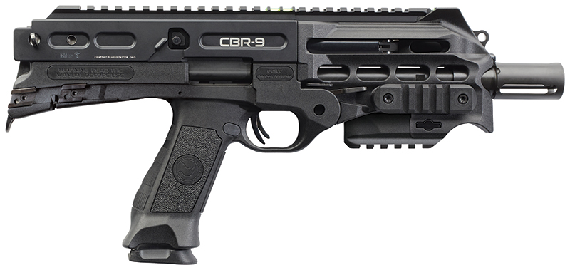 Chiappa CBR-9 Black RHINO 9mm Semi-Auto 9 in Barrel, 18+1 Rounds, Thumb Safety