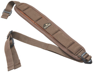 Butler Creek Comfort Stretch 2-Point Sling, Brown Neoprene, 44 in Adjustable Length