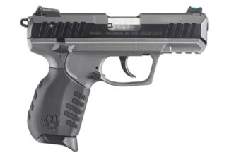 Ruger SR22 .22LR 3.5 in Black/Tungsten Grey Semi-Auto with Adj 3-Dot Sights