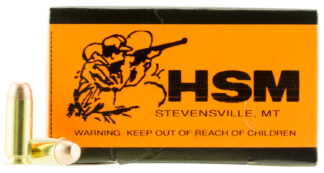HSM 10mm2N 10mm Auto 180 Grain FMJ Training Ammunition, 50 Rounds Per Box
