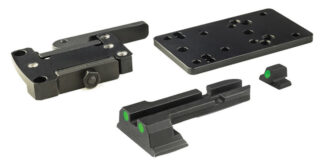 Meprolight MicroRDS QD Adapter Backup Sights for S&W M&P