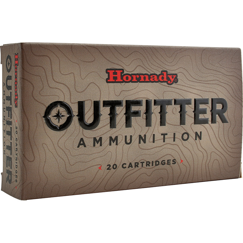 Hornady Outfitter .308 Win 150gr CX OTF, Nickel-Plated Brass, 20 Rounds
