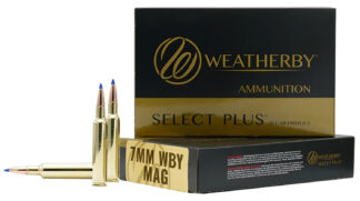 Weatherby Select Plus 7MM Weatherby Magnum 140 gr Tipped TSX Lead Free, 20 Rounds