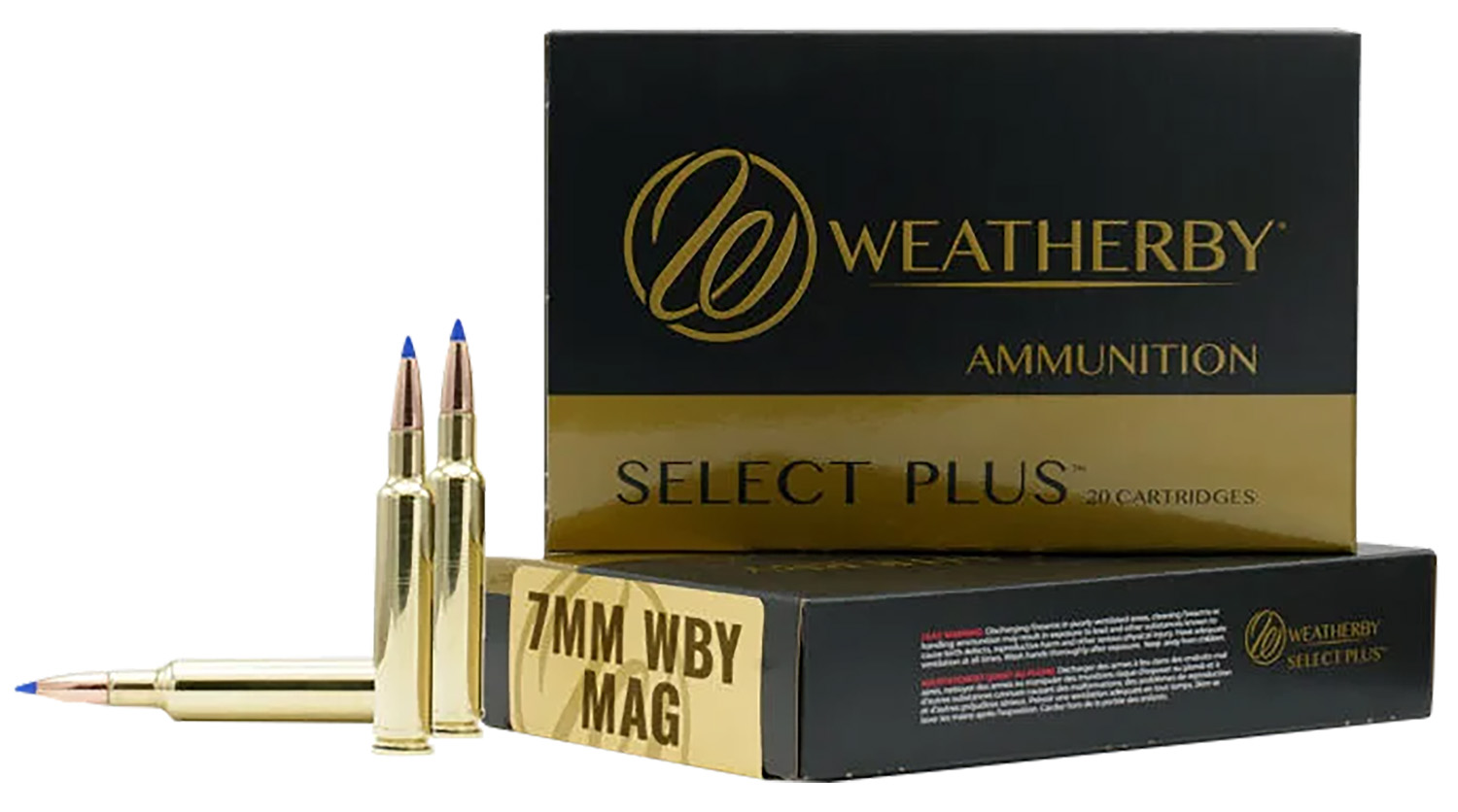 Weatherby Select Plus 7MM Weatherby Magnum 140 gr Tipped TSX Lead Free, 20 Rounds