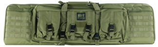 Bulldog Cases BDT Tactical Single Rifle Case, 43 in, Green Nylon