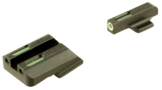 Truglo TG13RS3A TFX Square Front/U-Notch Rear Day-Night Tritium & Fiber Optic Sights
