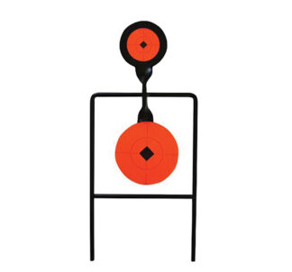 Birchwood Casey Super Double Mag 44 Action Spinner Standing Centerfire Target for Up to .44 Magnum