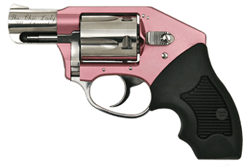 Charter Arms Chic Lady .38 Special 2 in Double-Action Only Revolver, 5 Rounds, Pink/Hi-Polish Stainless