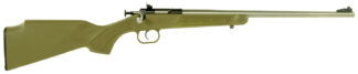 Davey Crickett Crickett KSA2243 Youth Bolt-Action 22 LR Single-Shot Rifle, 16.13 in Barrel, Desert Tan Synthetic