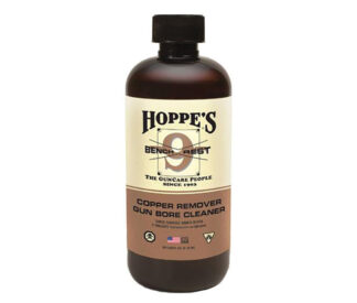 Hoppes No. 9 Bench Rest Copper Solvent Liquid 16 oz Gun Bore Cleaner