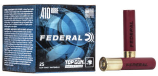Federal Top Gun Sporting .410 Bore 2.75 in 1/2 oz #9 Shot 25 Rounds Per Box