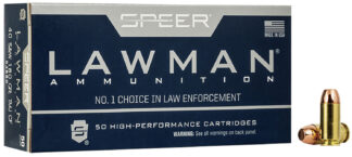 CCI Ammunition Speer Lawman Training Clean-Fire .40 S&W 180 gr TMJ RN 50-Round Box