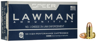 CCI Ammunition Speer Lawman .45 ACP 230 Gr TMJ Round Nose 50 Rounds