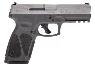 Taurus G3 9mm Single-Action Semi-Auto Pistol, 4 in Barrel, Stainless/Gray, 15+1