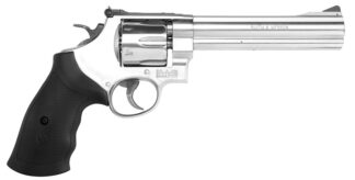 610 10mm 6.5" AS Matte Silv/SynGrips 6rd