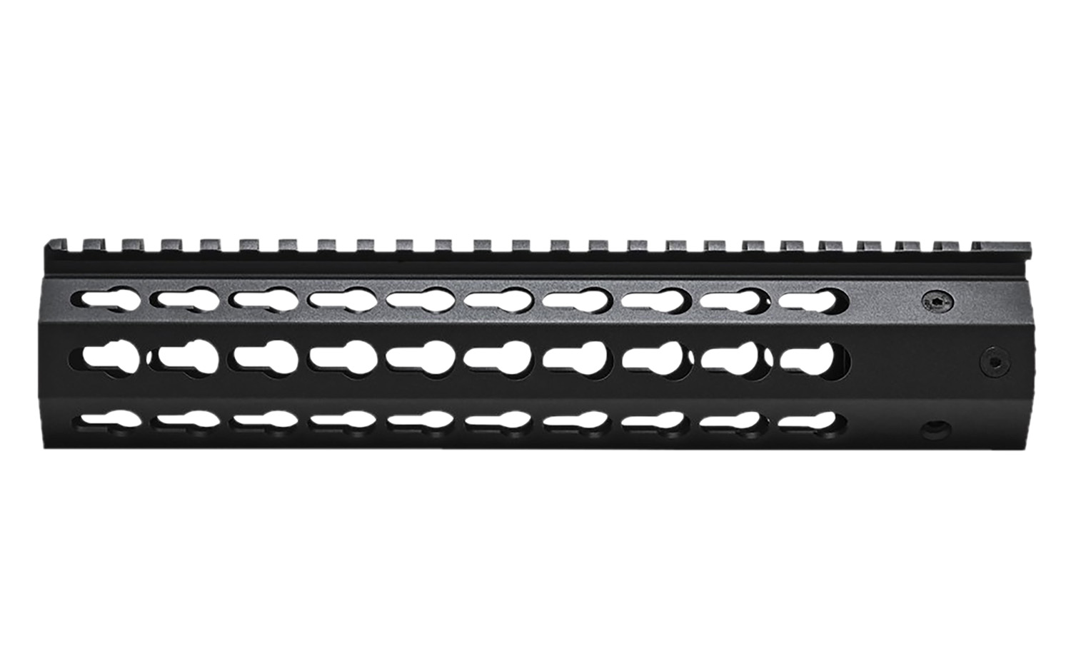 NCStar VMARFFKMC KeyMod Free-Float Handguard 10" Black Anodized for AR-15, M4