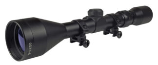 Truglo Buckline 3-9x50 BDC Rifle Scope, 1 in Tube, Matte Black