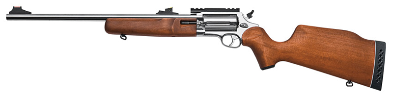 Rossi Circuit Judge .410 Bore/.45 Colt Double Action-Single Action 18.5in Polished Stainless, 5rd