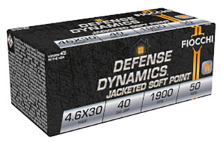 Fiocchi 4.6x30mm H&K 40 Grain JSP 50rd Box
