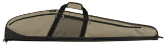 Bulldog Cases Plus Series Scoped Rifle Case 48 in Khaki with Black Trim