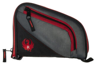 Ruger Tucson Handgun Case Gray/Black/Red 10 in Lockable