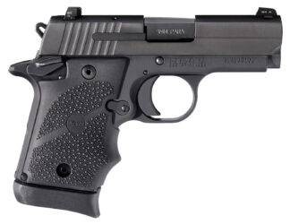 Sig Sauer P938 BRG 9mm 3 in Barrel 7+1 Manual Safety Night Sights Black Hardcoat Anodized