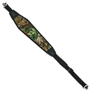 GrovTec GTSL66 GT Padded Sling, Realtree Xtra Green Nylon, 48 in Adjustable Rifle/Shotgun