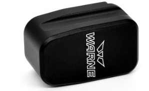 Warne Magazine Extension for Glock 42, +2 Black, .380 ACP