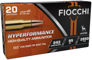 Fiocchi .243 Winchester 95gr SST 20-Round Box
