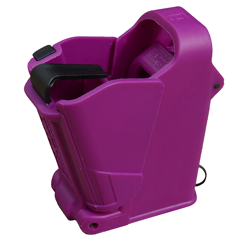 Maglula UpLULA Universal Pistol Loader/Unloader, 9mm to .45 ACP, Purple