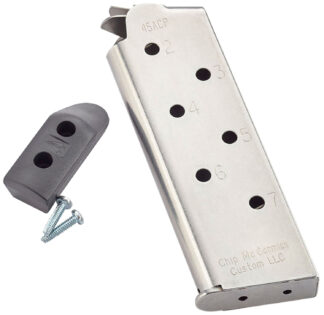 Chip McCormick Match Grade 7-Round .45 ACP Detachable Magazine for 1911 Officer