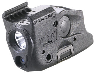 Streamlight TLR-6 Rail Weapon Light with 100 Lumens White LED and Red Laser
