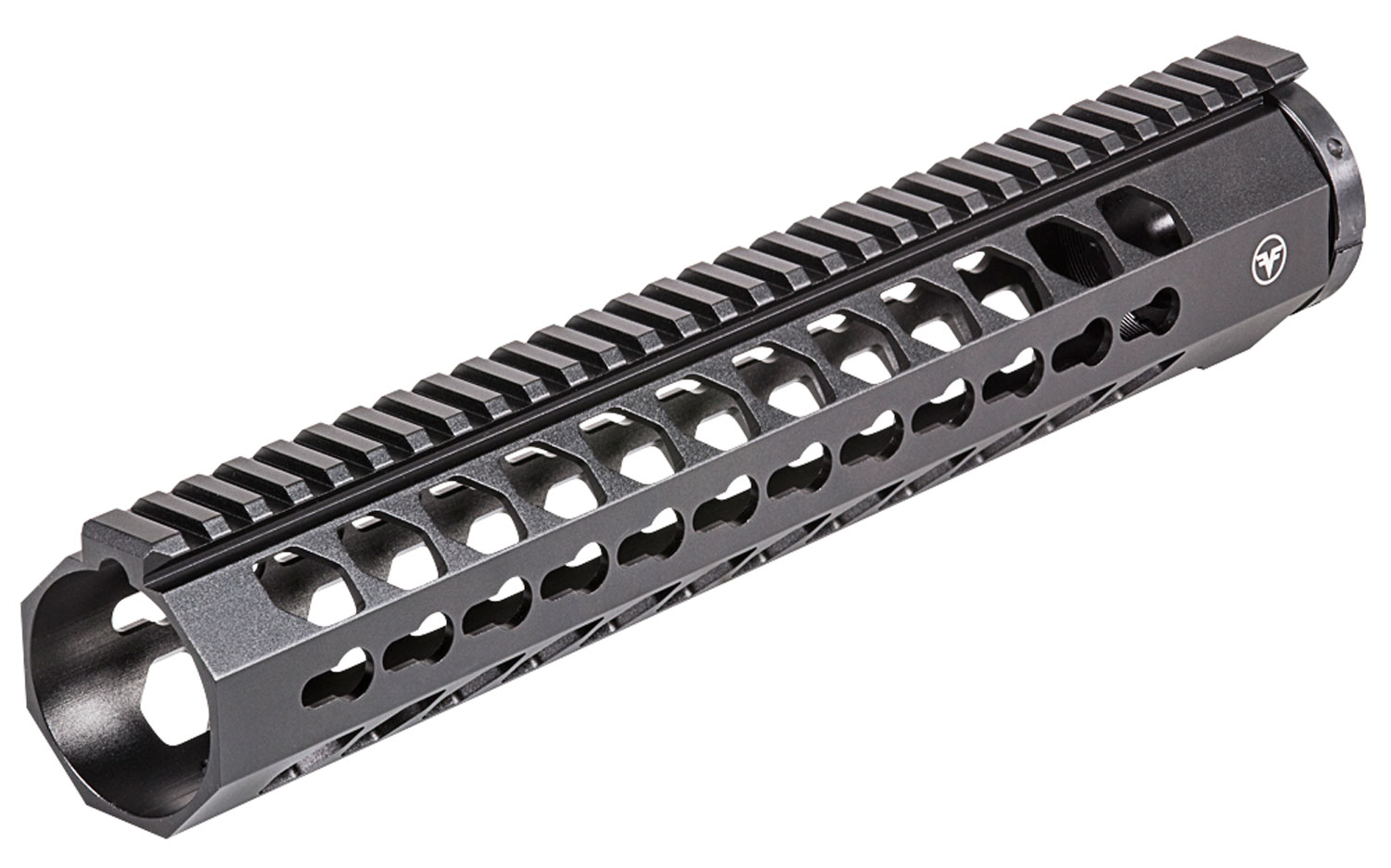 Firefield Edge 12 Keymod Handguard, 12 in, 6061-T6 Aluminum, Matte Black, AR-15 Pattern