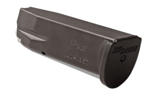 Sig Sauer P250/P320 Full Size Detachable Magazine .40 S&W/357 Sig, 14 Rounds, Black Steel