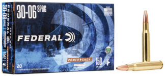 Federal Power-Shok .30-06 Springfield 150 gr Copper Hollow Point 20 Rounds Per Box