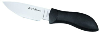 Spyderco FB02P Moran  3.88" Fixed Drop Point Plain Satin VG-10 SS Blade/Black FRN Handle Includes Sheath w/G-Clip