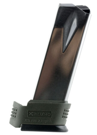 Springfield Armory XD Subcompact 9mm Luger Extended Magazine, 16 Rounds, OD Green Sleeve