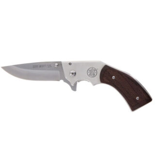 Battenfeld S&W Model 325 Revolver Knife 3 in Stainless Blade with Leather Holster