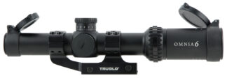 Truglo Omnia 1-6x24 Low Power Variable Optic 30mm Tube, Illuminated APTR Reticle, Black Anodized