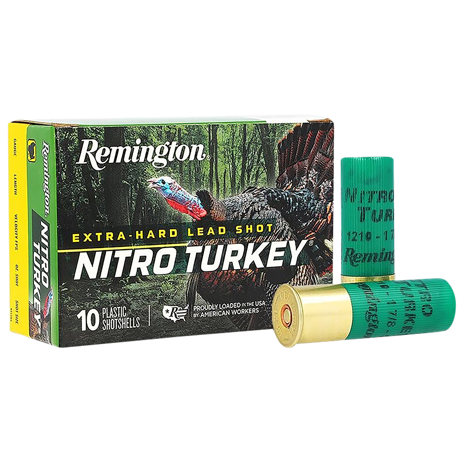 Remington Nitro Turkey 12 Gauge 3.5 in #4 Shot 2 oz Payload 10 Rounds Per Box