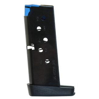 Mec-Gar Taurus PT738 TCP .380 ACP 6-Round Blued Magazine
