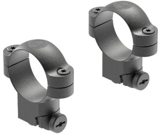 Leupold 51039 Ringmounts 30mm High Matte Black Ruger No.1/77/11 2-Piece