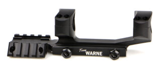 Warne RAMP1 AR-15 1 in Picatinny Scope Mount, Black