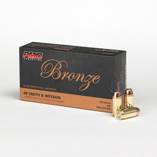 PMC Bronze .40 S&W 165 Gr JHP 50 Rounds