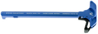 Strike Industries Extended Latch Charging Handle for AR-15, Blue Anodized 7075 Aluminum